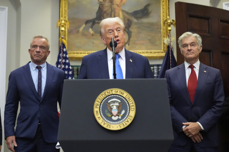 Trump makes unfounded claims about Tylenol and repeats discredited link between vaccines and autism